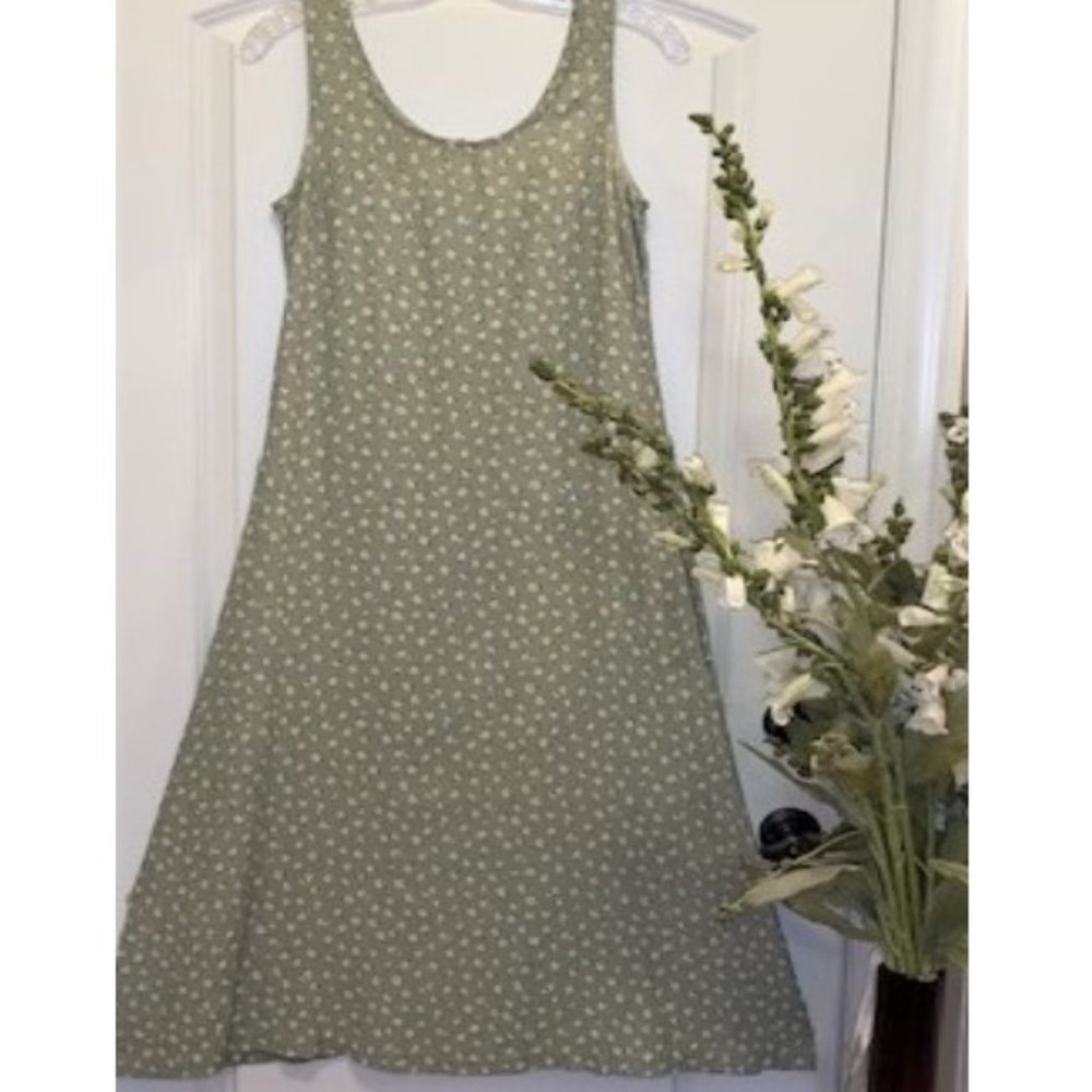 Alias Green Flower Patterned Maxi Dress